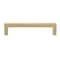 Gliderite Hardware 5-1/16 in. Center to Center Solid Square Bar Pull Satin Gold 21683-128-SG-1 - alternate 1